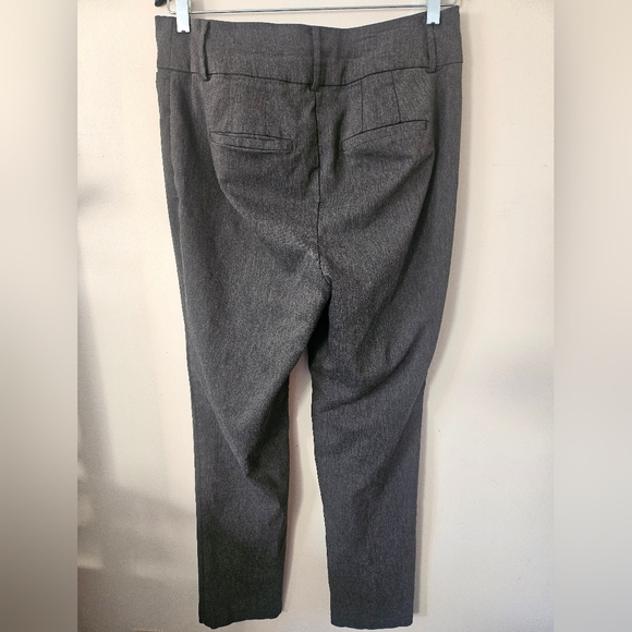 LANE BRYANT Womens Gray Work Trousers Slightly Tapered Size 16 - Picture 4 of 5